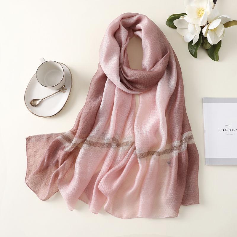 Chiffon Ultra-thin Breathable Tourist Sunscreen Essential Boutique Scarf Women Foulards Shawl