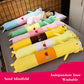 Removable Washable Sleeping Pillow  Cylindrical Plush Pillow Sleeping Bed Extra Long Pillow