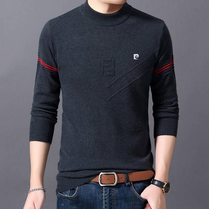 2019 Autumn Casual Men's Sweater Slim Fit Knittwear Mens Sweaters Pullovers Pullover Men Pull Homme