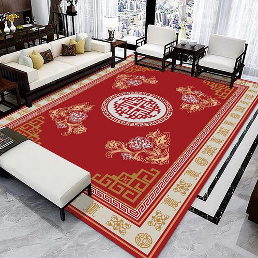 Chinese Style Living Room Carpet Modern Minimalist Bedroom Chinese Style Study Door Mat Chinese Style Model Room Sofa Coffee Table Mat