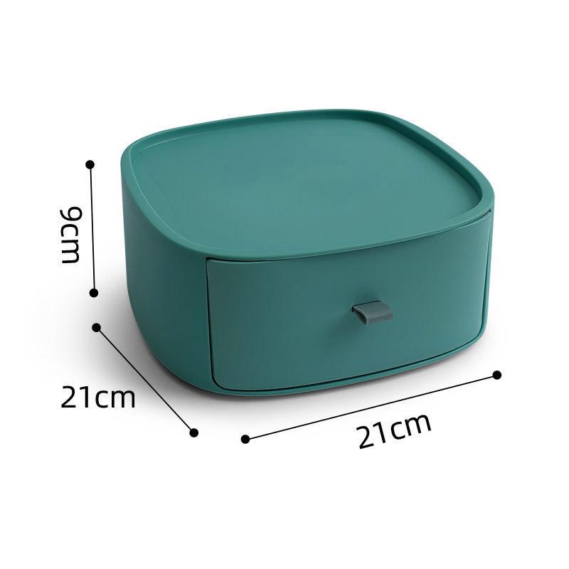 Desktop Storage Box Drawer Type Cosmetic Box Storage Box Small Plastic Jewelry Box Multi-function Finishing Box