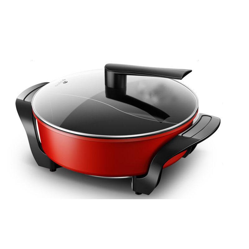 Mandarin Duck Pot Household Electric Wok Multi-function Electric Pot Large-capacity Cooking and Grilling Integrated Pot Kitchen Supplies