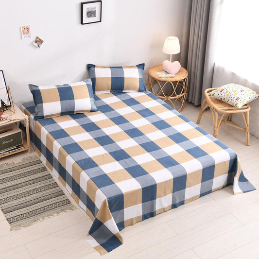 Skin-friendly Sanding Household Sheets Twill Thick Bedding Student Dormitory Sheets