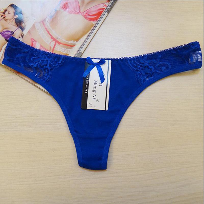 6 Pcs/Lot Women Underwear Panties G-String Female Sexy Thongs Intimates Ultrathin Lingerie