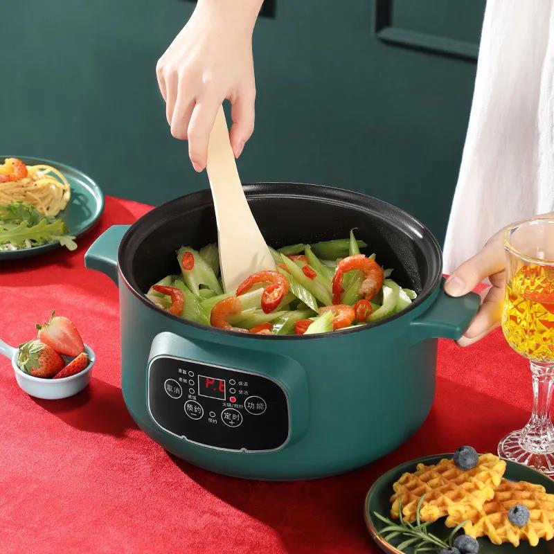 Electric Frying Pan, Multi-function Electric Pot Student Dormitory Mini Non-stick Small Pot