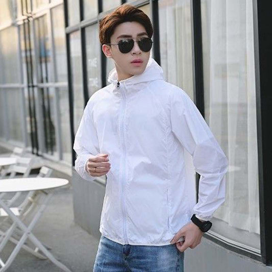 Men's Summer Ultra-thin Breathable Men's Sun Protection Jacket