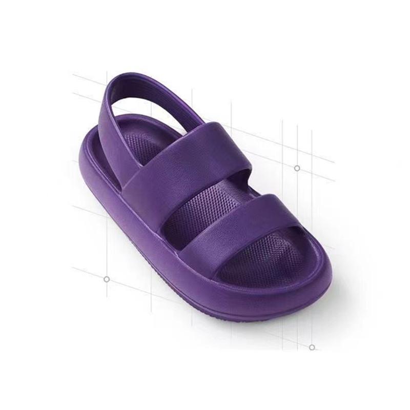 Ultra-thick Bottom Outer Wear Sandals Women's Summer Heightening and Thickening Slippers EVA Soft and Comfortable Lightweight Sandals