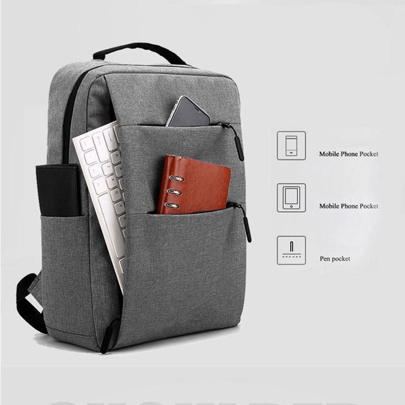 Fashionable Men and Women Charging Backpack 14-inch Laptop Backpack Business Backpack Travel School Bag