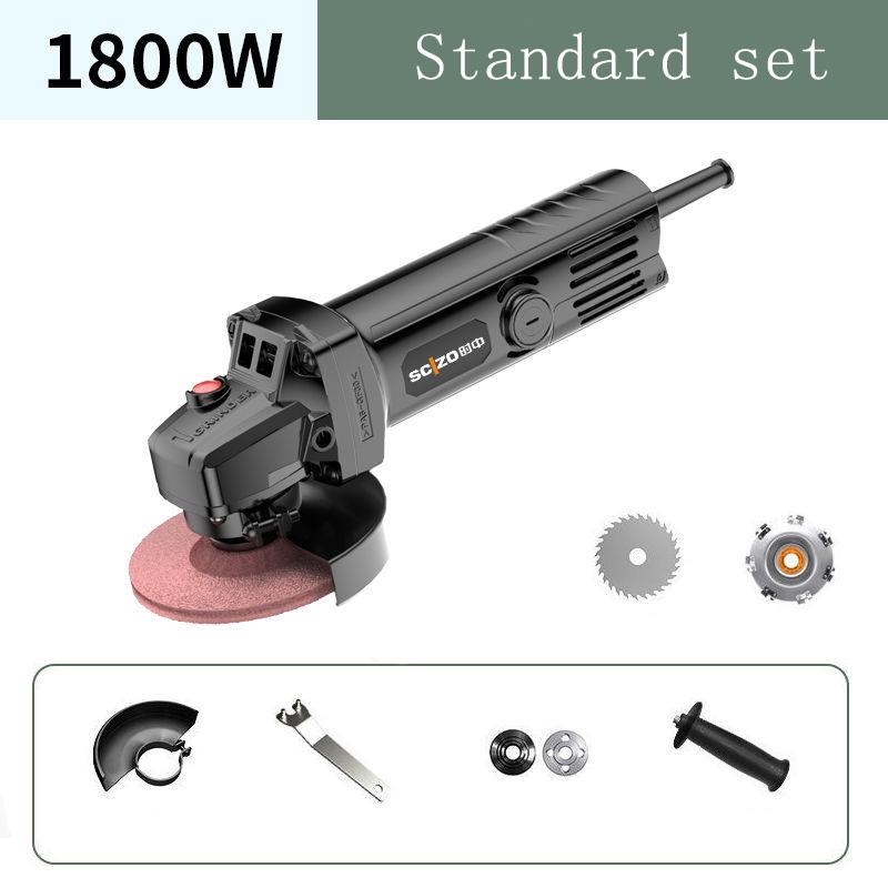 9 Styles Electric Angle Grinder Set Multi-function Grinder Cutting Machine Support 100mm Roulette Garden Tools Industrial Supplies