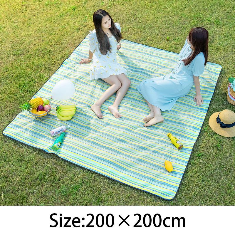 Outdoor Moisture-proof Mat Picnic Mat Thickened Beach Napkin Cloth Portable Mat Moisture-proof Mat Lawn Outing Waterproof