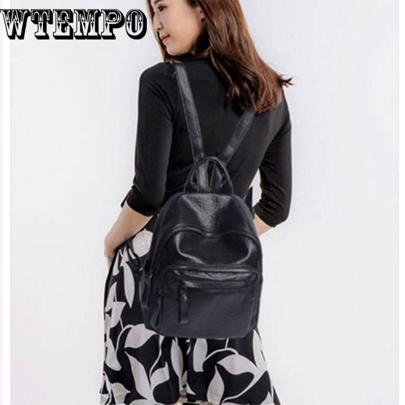 Fashion Women Backpacks Female PU Leather Backpack Shoulder Bags Daypack For Women Rucksack Feminine