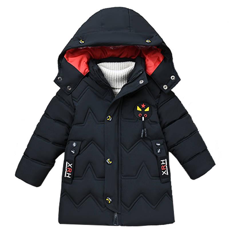 Children Jacket For Boy Coat Autumn Winter Jackets For Boys Jacket Kids Warm Hooded Zipper Outerwear