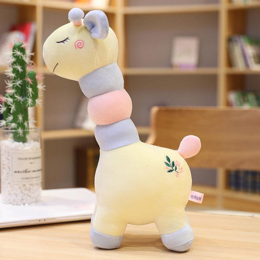 Cute Plush Little Giraffe Soft Toys Lovely Animal Doll Baby Kids Children Birthday Gift 1pcs