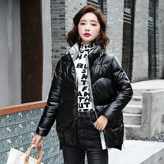 Down Jacket Women's Casual All-match Fashion Windbreaker Winter Thickening and Long Warm Jacket Fashion Trend