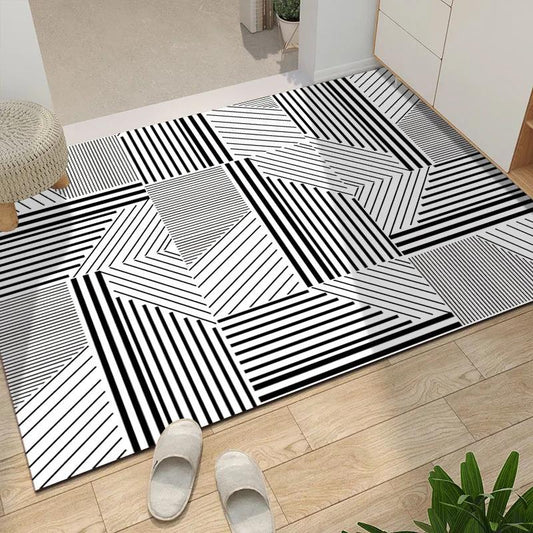 PVC Door Pad Entry Door Leather Floor Bathroom Bathroom Foot Pad Can Be Cut Cut Carpet Strip