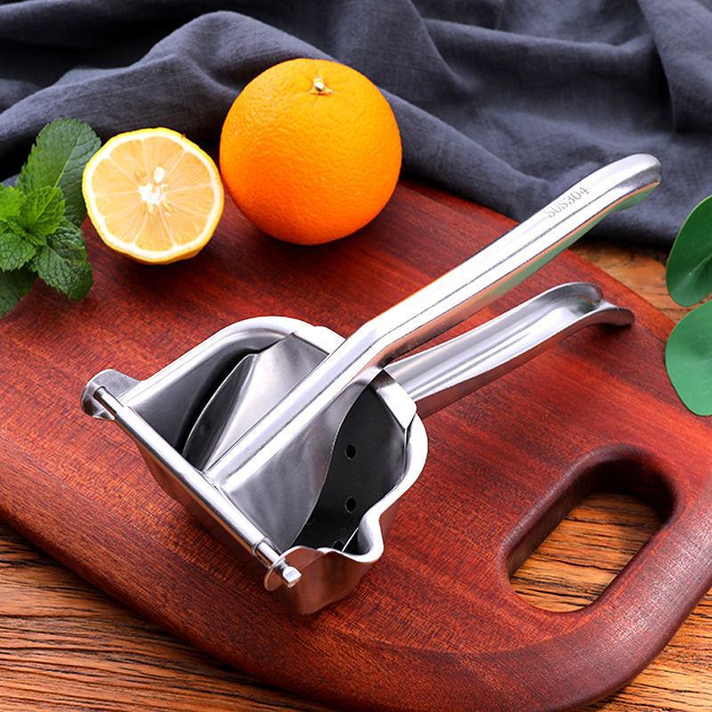 Manual Juice Squeezer Stainless Steel 304 Hand Pressure Orange Juicer Pomegranate Lemon Squeezer Kitchen Accessories