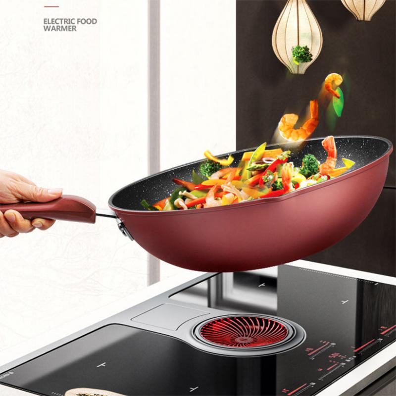 Maifan Stone Frying Pan Non-stick Pot Induction Cooker Cooking Pot Gas Iron Pot Household Cooking Without Oil Smoke Multi-function