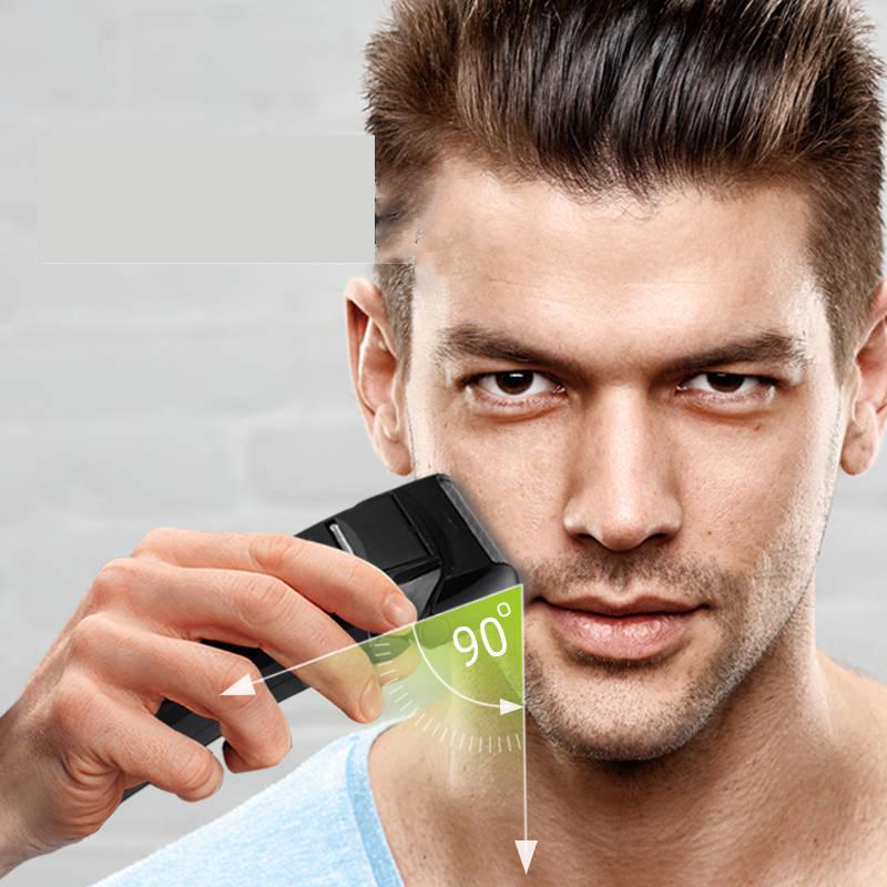 Reciprocating Shaver Male Rechargeable Razor Double Head Electric Beard Cutter Trimmer Washing