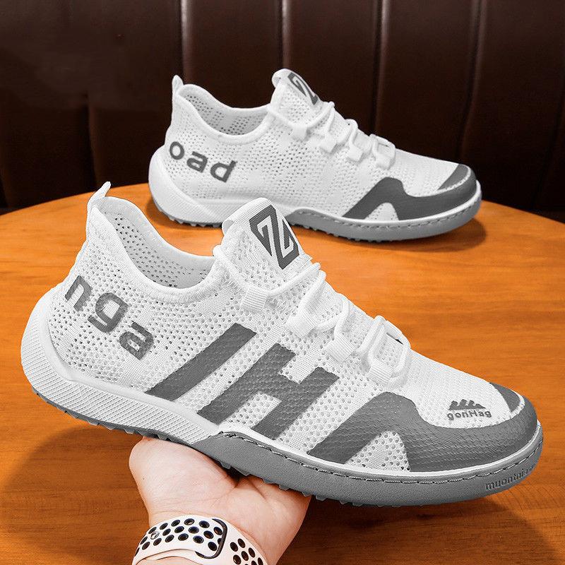 Summer Men's Breathable Sports Casual Shoes Youth Korean Trendy Mesh Shoes