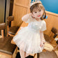 Girls Dress Summer Children Cake Dress Super Western Princess Dress Fairy Net Gauze Dress