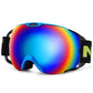 Professional Ski Goggles Anti-fog and Windproof Sports Glasses for Men and Women with Large Spherical Double-layer Cocker Myopia Ski Equipment