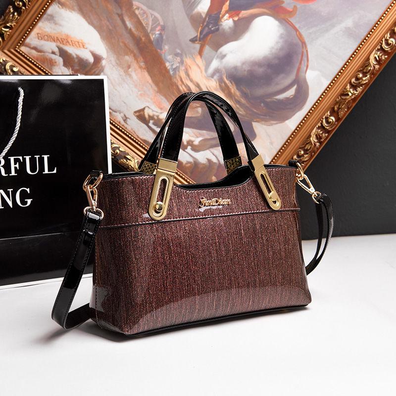 Luxury Women Leather Handbags Crossbody Bag High Quality Patent Leather Ladies Shoulder Bag Tote