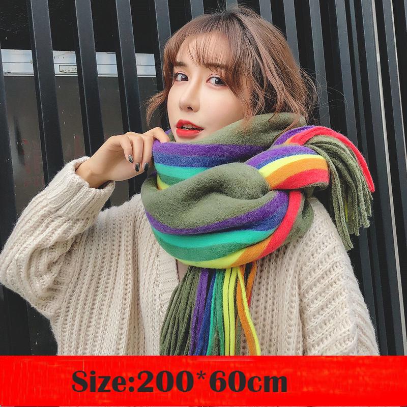 Cotton Scarf Women Winter Linen + Cotton Pashmina Scarf Solid Multi-purpose All-match Shawl Long Scarf