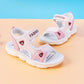 Girls Boys Sandals Children Sandals Women Summer Open-toed Breathable Lightweight Non-slip Soft-soled Beach Shoes