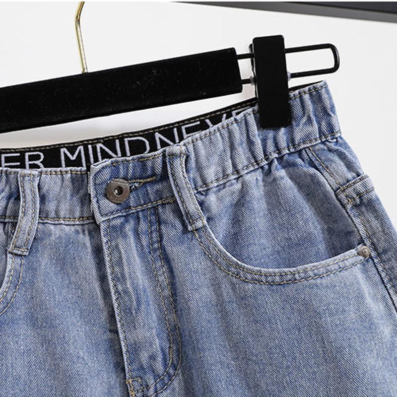 High Waist Denim Shorts Women Loose Spring and Summer Loose Plus Size Casual Shorts Pants