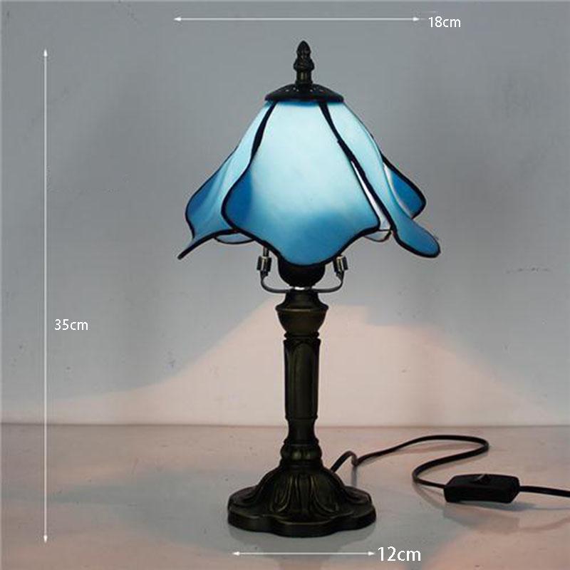 Table Lamp Mediterranean Style Bedside Lamp Decorative Lamps Retro Nostalgic Table Lamp