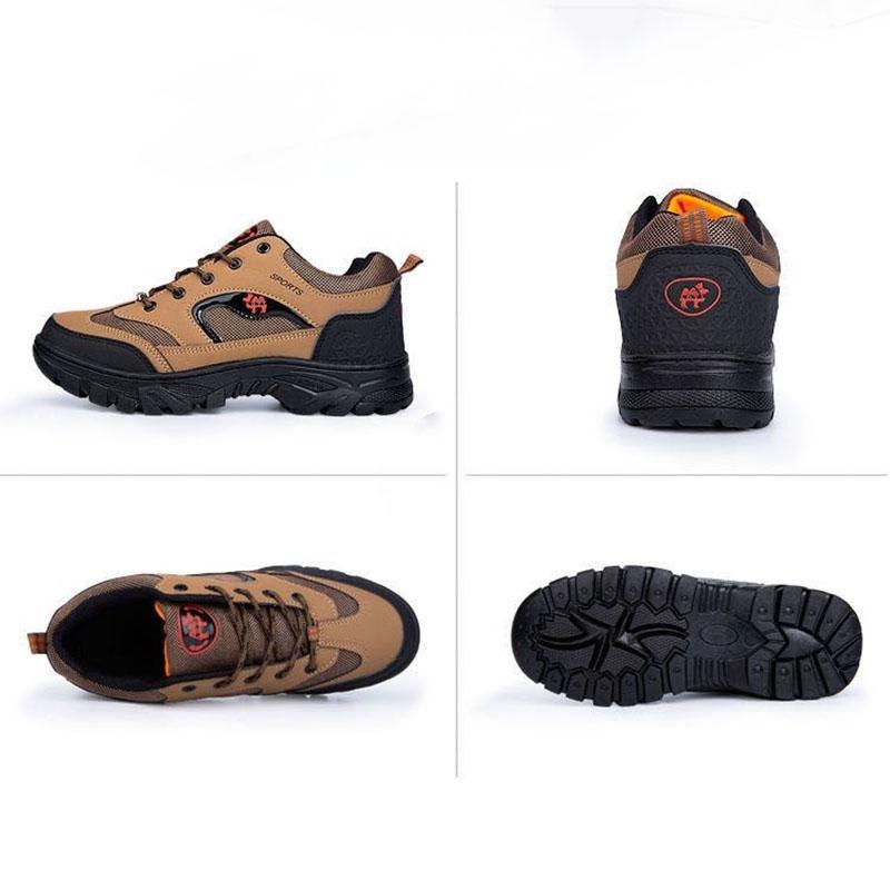 Outdoor Wear-resistant Mountain Climbing Shoes Walking Non-slip Waterproof Light Shoes Men's Running Sneakers