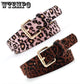 Belt Women Waist Band Leopard Color Belt Dress-in Belt Clothing Accessories