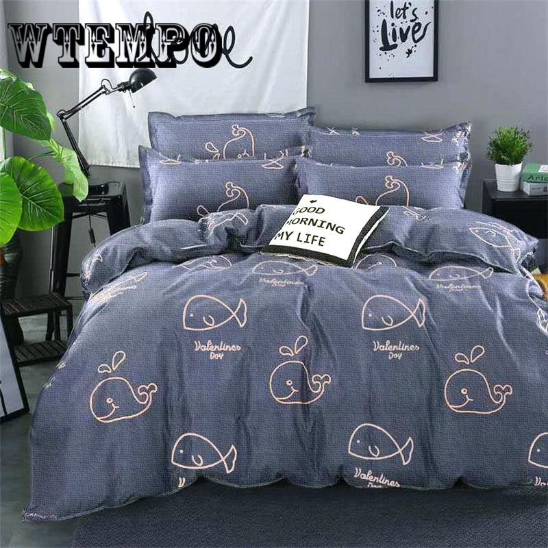 Brand 3Pcs Bedding Sets 3D Printed Flower Bedding Set Comforter Duvet Cover Set BedClothes