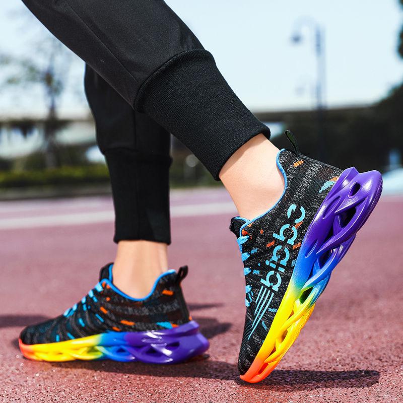 Summer Men's Shoes Sports Shoes Men's Deodorant Korean Men's Breathable Running Shoes Boys Shoes