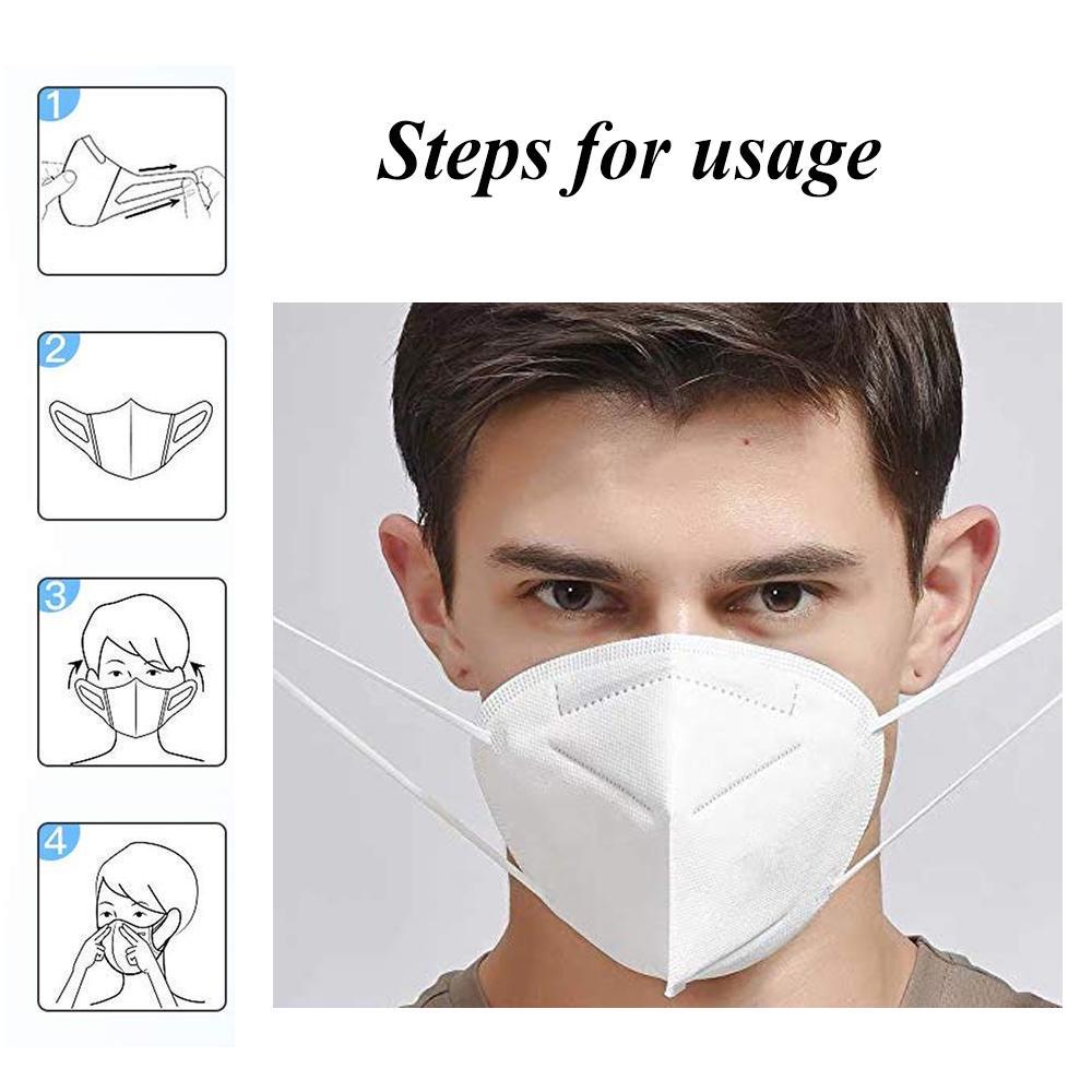 Anti-fog kn95 Mask Protection N95 Mask Multilayer filter ffp2 Mouth Face Mask respirator