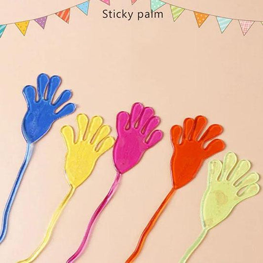 Elastic Stretch Sticky Palm Decompression Sticky Wall Palm Toy Creative Tricky Squeeze Toy Children's Small Toy