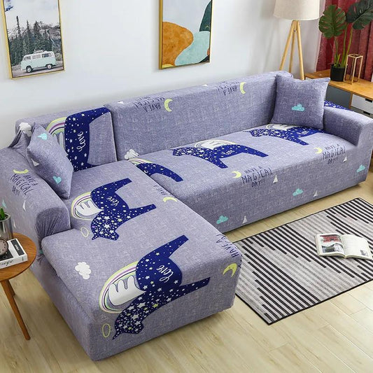 Four Seasons Universal Nordic Style Printed Sofa Cover All-inclusive Universal Elastic Dust-proof Sofa Cover