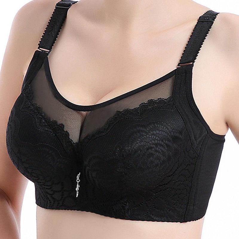 Underwear Women's No Steel Ring Bra Thin Section Gathered Small Chest Sexy Anti-glare Thickening Bra Large Size Tube Top Underwear Summer