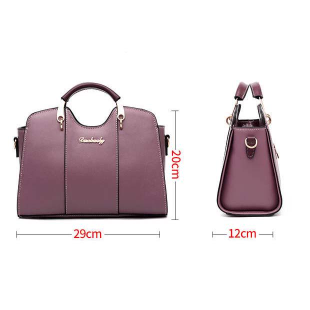 Female Bag  Leather Fashionable Shoulder Hand Female Bag Euramerican Style Atmosphere Lady Bag