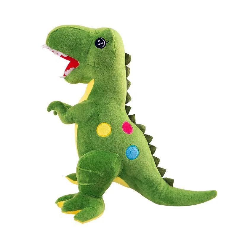 Lovely Dinosaur Plush Toy Tyrannosaurus Doll Dinosaur Egg Toy Soft Sleeping Pillow Doll Boy Girl Children's Birthday Present