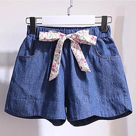 2PCS Children Clothing Set Spring Summer Girls Suits Printing Letter Short Sleeve Tops + Pants Clothing Set