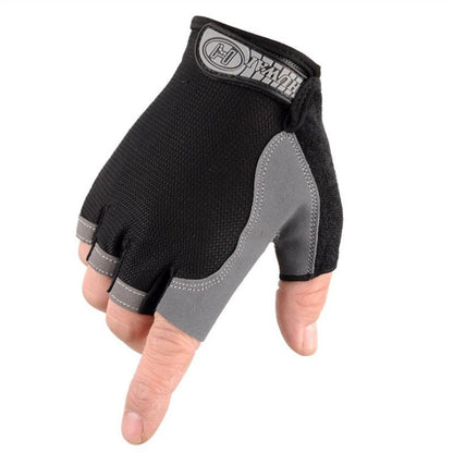 Men's and Women's Non-slip Half-finger Knight Gloves Breathable Thin Section Driving Tactics Fitness Sports Half-finger Motorcycle Gloves