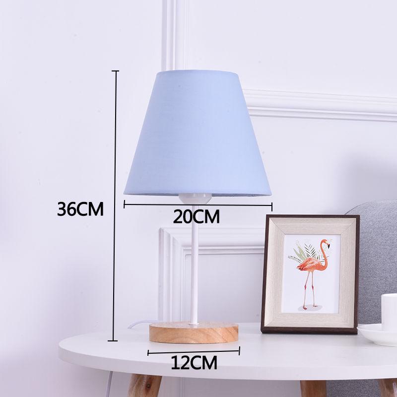 American Style Minimalist Modern Art Bedroom Bedside Table Lamp Vintage Rural Minimalist Lighting