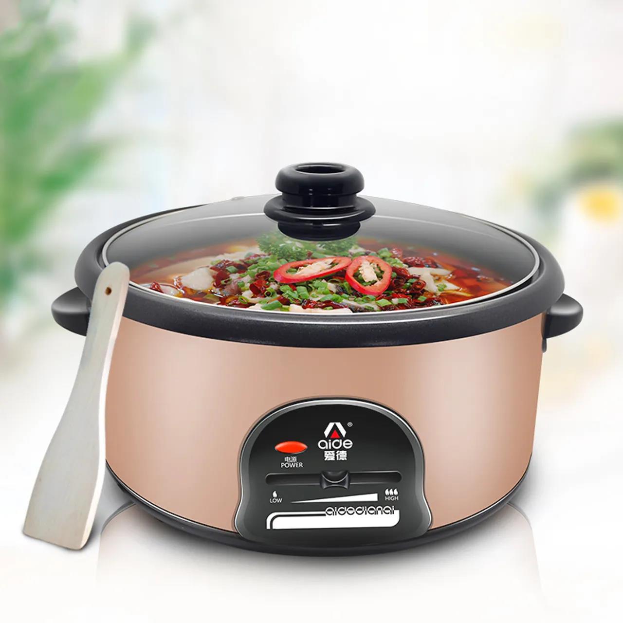 Electric Pot Split Multifunctional Non-stick Household 2-3-4 People Dormitory Electric Heating Cooking Roasting