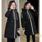 Cotton-padded Jacket Women's Mid-length Winter New Style Korean Style Slim Padded Jacket Down Padded Jacket