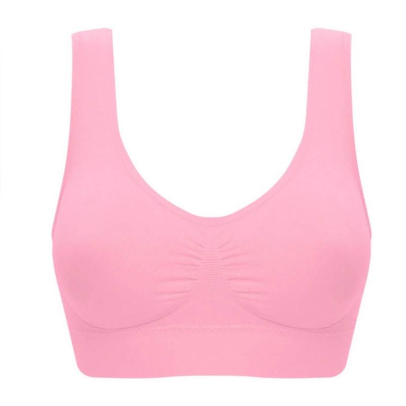 Thin Breathable No Steel Ring Cotton Underwear Beauty Back Gathering Plus Size Anti-Sagging Sports Vest Bra