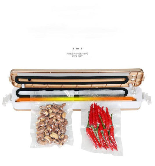 Best Food Vacuum Sealer   Automatic Commercial Household Food Vacuum Sealer Packaging Machine Include 5Pcs Bags