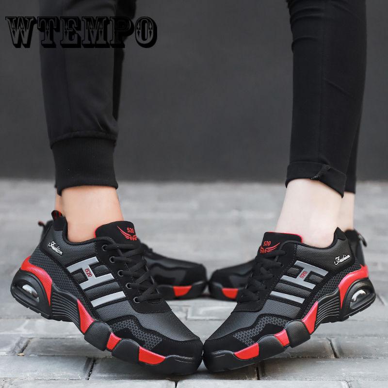 Running Sports Shoes Men's Women Fashion Leather Sneakers Walking Jogging