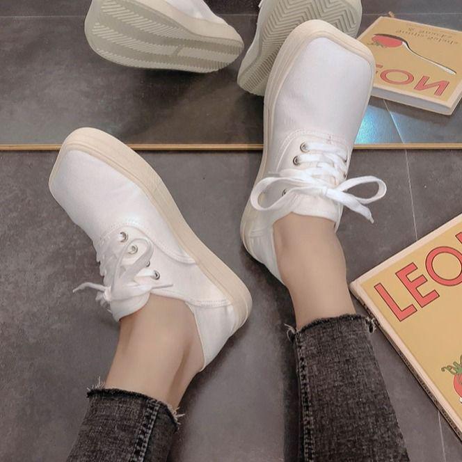 Women Shoes Sneakers Fashion Canvas Women Flats Vulcanize Shoes Woman Sneakers Basket Femme Zapatillas Mujer Casual Shoes