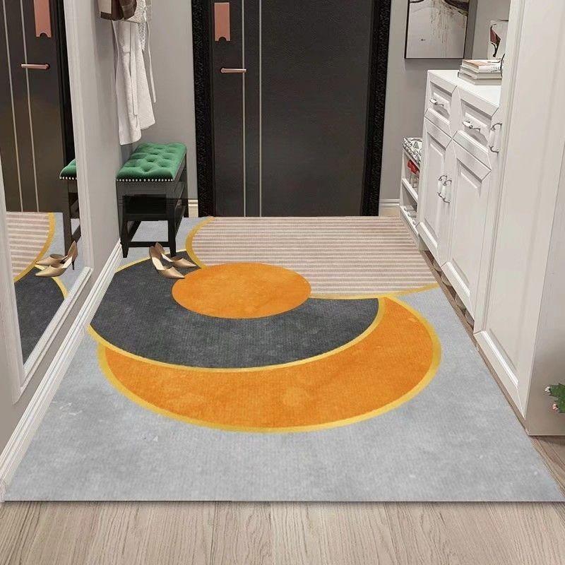 Door Entry Door Mat 50*160cm Living Room Big Carpet Coffee Table Mat Kitchen Bathroom Non-slip Carpet Bedside Mat Light Luxury Style